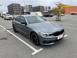 2017 BMW 5 серии 520i VII (G30/G31/G38), серый, 2850000 рублей, вид 4