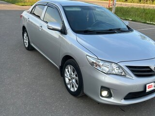 2012 Toyota Corolla X (E140, E150) Рестайлинг, серебристый, 1120000 рублей, вид 2