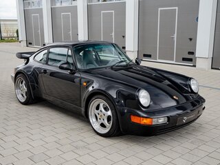 1992 Porsche 911 Turbo III (964), чёрный, 28000000 рублей, вид 4