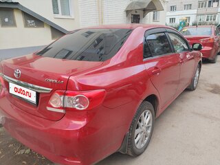 2011 Toyota Corolla X (E140, E150) Рестайлинг, красный, 890000 рублей, вид 3