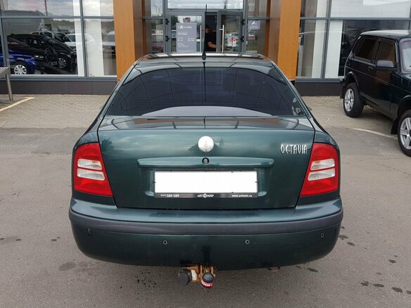 2008 Skoda Octavia I (A4) Рестайлинг, зелёный - вид 5