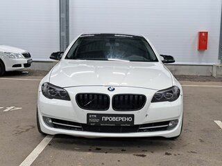 2014 BMW 5 серии Long 520Li VI (F10/F11/F07) Рестайлинг, белый, 1670000 рублей, вид 2
