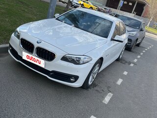 2016 BMW 5 серии 520i VI (F10/F11/F07) Рестайлинг, белый, 1630000 рублей, вид 3