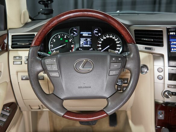 2012 Lexus LX 570 III Рестайлинг, бежевый, 4097000 рублей - вид 16