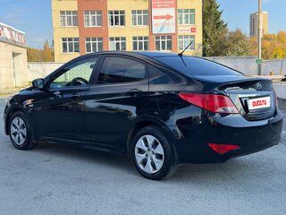 2014 Hyundai Solaris I Рестайлинг, чёрный, 930000 рублей, вид 5