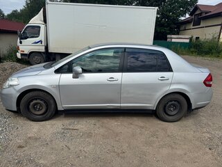 2010 Nissan Tiida I Рестайлинг, серый, 580000 рублей, вид 5