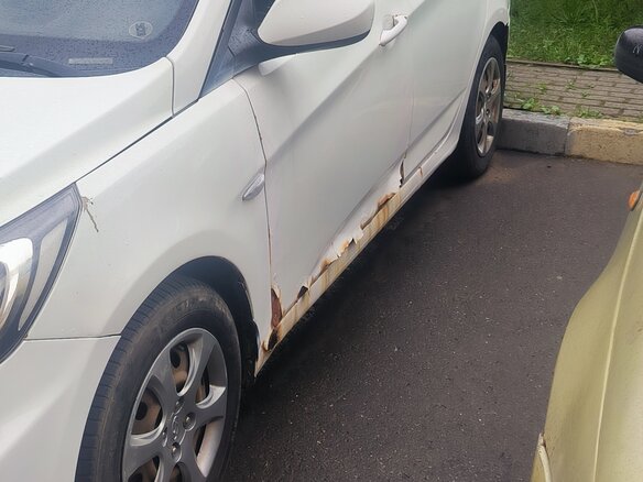 2012 Hyundai Solaris I, белый, 572000 рублей - вид 1