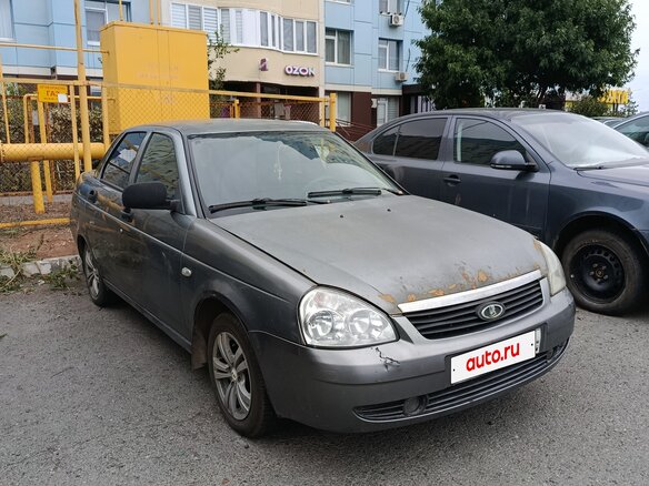 2009 Lada (ВАЗ) Priora I, серый, 118000 рублей - вид 1