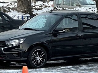 2024 Lada (ВАЗ) Granta Sport I Рестайлинг, чёрный, 1450000 рублей, вид 1