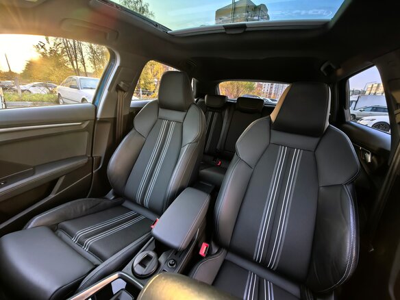 2022 Audi A3 Sportback 35 TFSI IV (8Y), синий, 2650000 рублей - вид 7