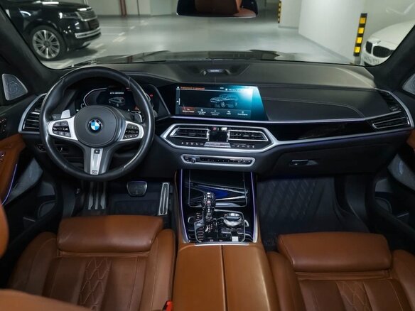 2020 BMW X7 M50d I (G07), чёрный - вид 7