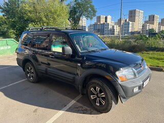 2001 Mitsubishi Montero III, чёрный, 750000 рублей, вид 2