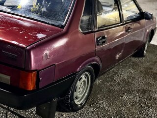 1996 Lada (ВАЗ) 21099, красный, 70000 рублей, вид 4