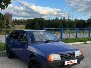 1998 Lada (ВАЗ) 2109, синий, 400000 рублей, вид 2