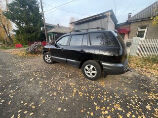 2001 Hyundai Santa Fe I, чёрный, 600000 рублей, вид 3
