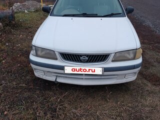 2000 Nissan Sunny B15, белый, 160000 рублей, вид 1