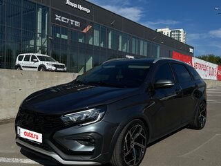 2024 Lada (ВАЗ) Vesta SW Cross I Рестайлинг (NG), серый, 1430000 рублей, вид 3
