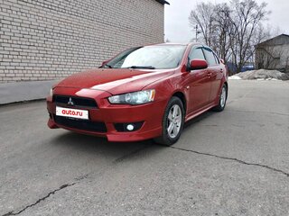 2008 Mitsubishi Lancer X, красный, 660000 рублей, вид 1