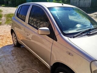 2002 Toyota Vitz I (P10), серебристый, 350000 рублей, вид 5