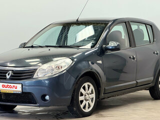2010 Renault Sandero I, серый, 370000 рублей, вид 1