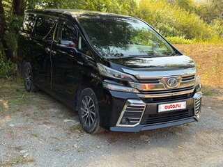 2017 Toyota Vellfire II, чёрный, 3450000 рублей, вид 3