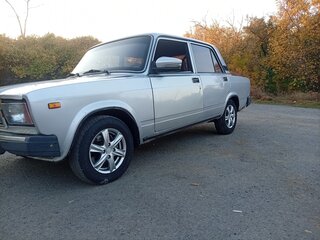 2006 Lada (ВАЗ) 2107, серебристый, 90000 рублей, вид 2