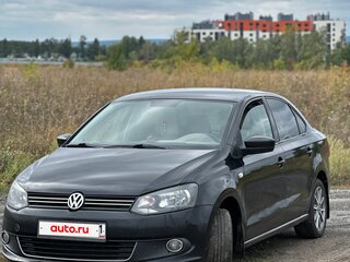 2012 Volkswagen Polo V, чёрный, 800000 рублей, вид 1