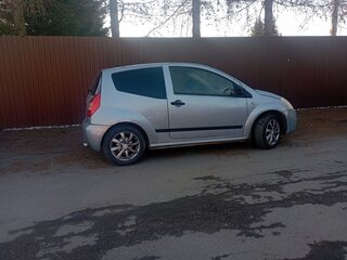 2003 Citroen C2, серебристый, 345000 рублей, вид 3