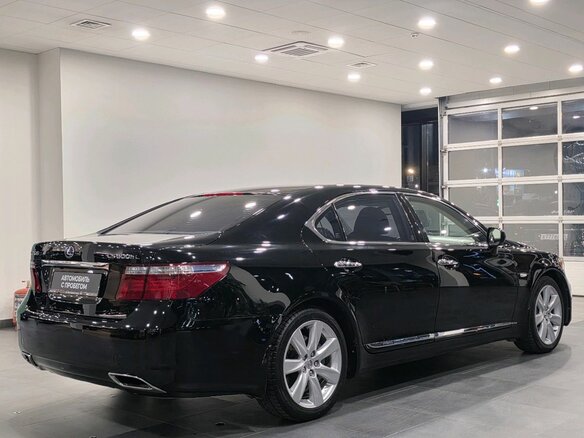 2008 Lexus LS 600h L IV, чёрный - вид 6