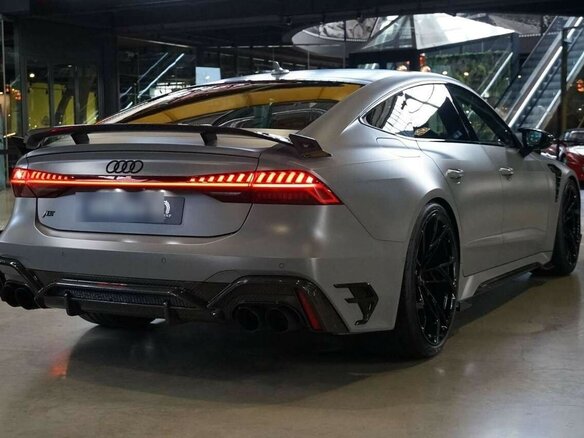 2023 Audi RS 7 performance II (4K), серый - вид 6