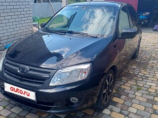 2013 Lada (ВАЗ) Granta I, чёрный, 430000 рублей, вид 1