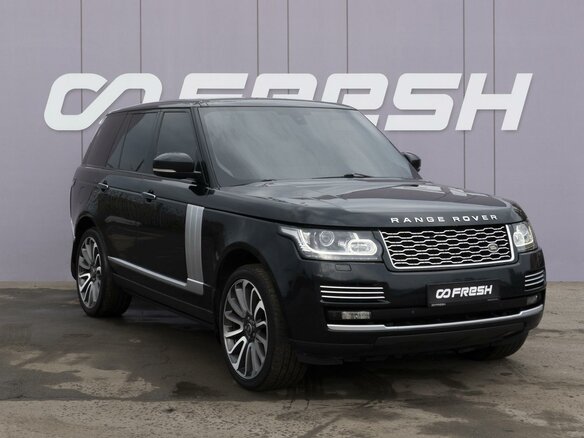 2014 Land Rover Range Rover IV, чёрный