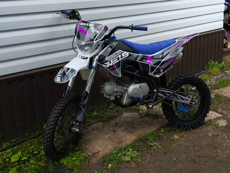 2023 Wels CRF 125, синий, 95000 рублей, вид 1