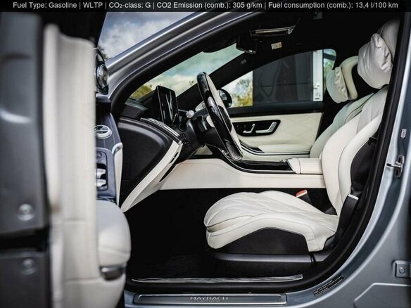 2025 Mercedes-Benz Maybach S-Класс 680 II (Z223), серебристый, 41100000 рублей - вид 2