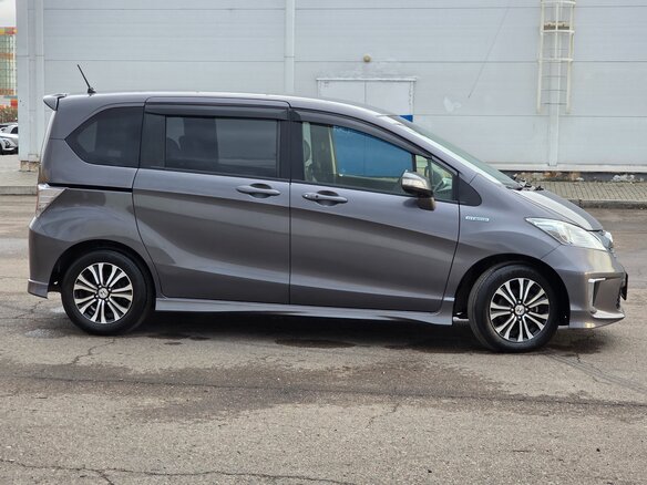 2014 Honda Freed I Рестайлинг 2, серый, 1180000 рублей - вид 5