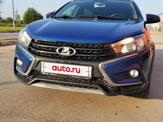2020 Lada (ВАЗ) Vesta SW Cross I, синий, 1050000 рублей, вид 2