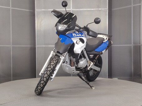 2001 BMW F 650 GS, синий, 319000 рублей, вид 3