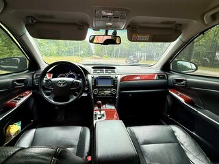 2013 Toyota Camry VII (XV50), чёрный, 1550000 рублей, вид 5