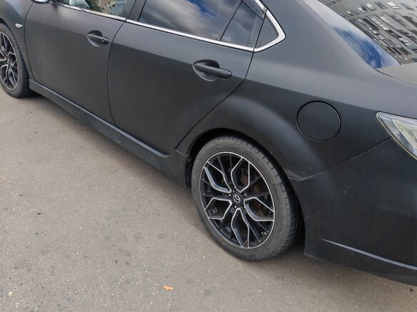 2008 Mazda 6 II (GH), чёрный, 680000 рублей - вид 4