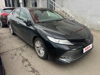 2020 Toyota Camry VIII (XV70), чёрный, 3200000 рублей, вид 2