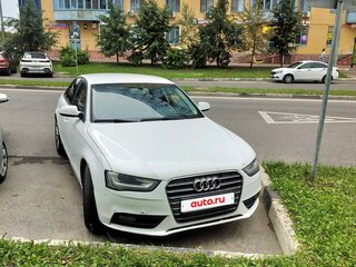 2014 Audi A4 IV (B8) Рестайлинг, белый, 1250000 рублей, вид 3