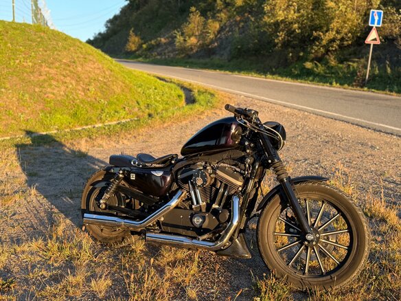 2009 Harley-Davidson Sportster 883, чёрный, 670000 рублей