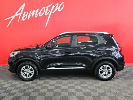 2021 Chery Tiggo 4 I Рестайлинг, чёрный, 1245000 рублей, вид 2