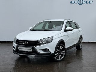 2019 Lada (ВАЗ) Vesta SW Cross I, белый, 820000 рублей, вид 1