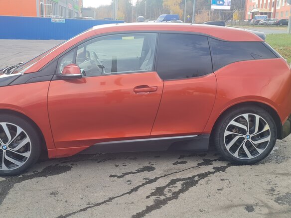 2014 BMW i3 I (I01), оранжевый, 1550000 рублей - вид 1