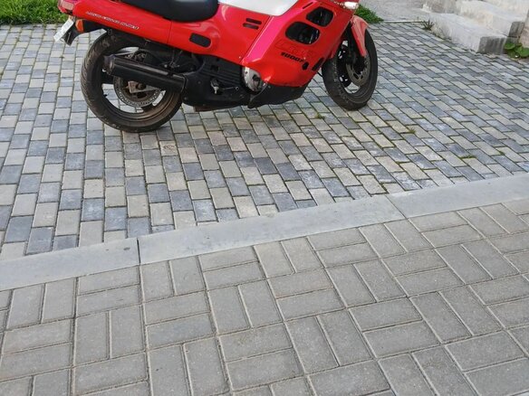 1989 Honda CBR 1000 RR/RA Fireblade, пурпурный, 220000 рублей - вид 2