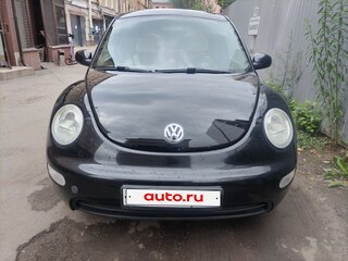 2002 Volkswagen Beetle I (A4), чёрный, 590000 рублей, вид 2