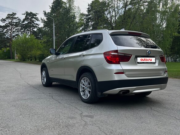 2011 BMW X3 20d xDrive II (F25), серебристый, 1780000 рублей - вид 9