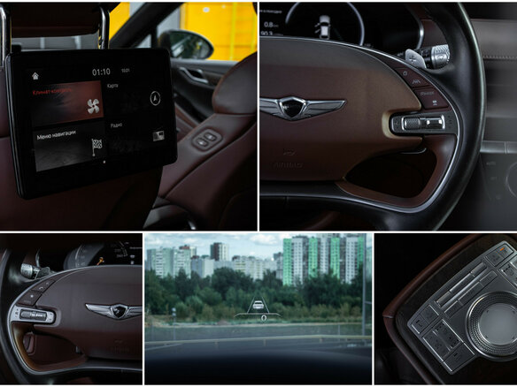 2021 Genesis G80 II, чёрный - вид 18