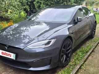 2021 Tesla Model S Long Range I Рестайлинг 2, серый, 3750000 рублей, вид 1